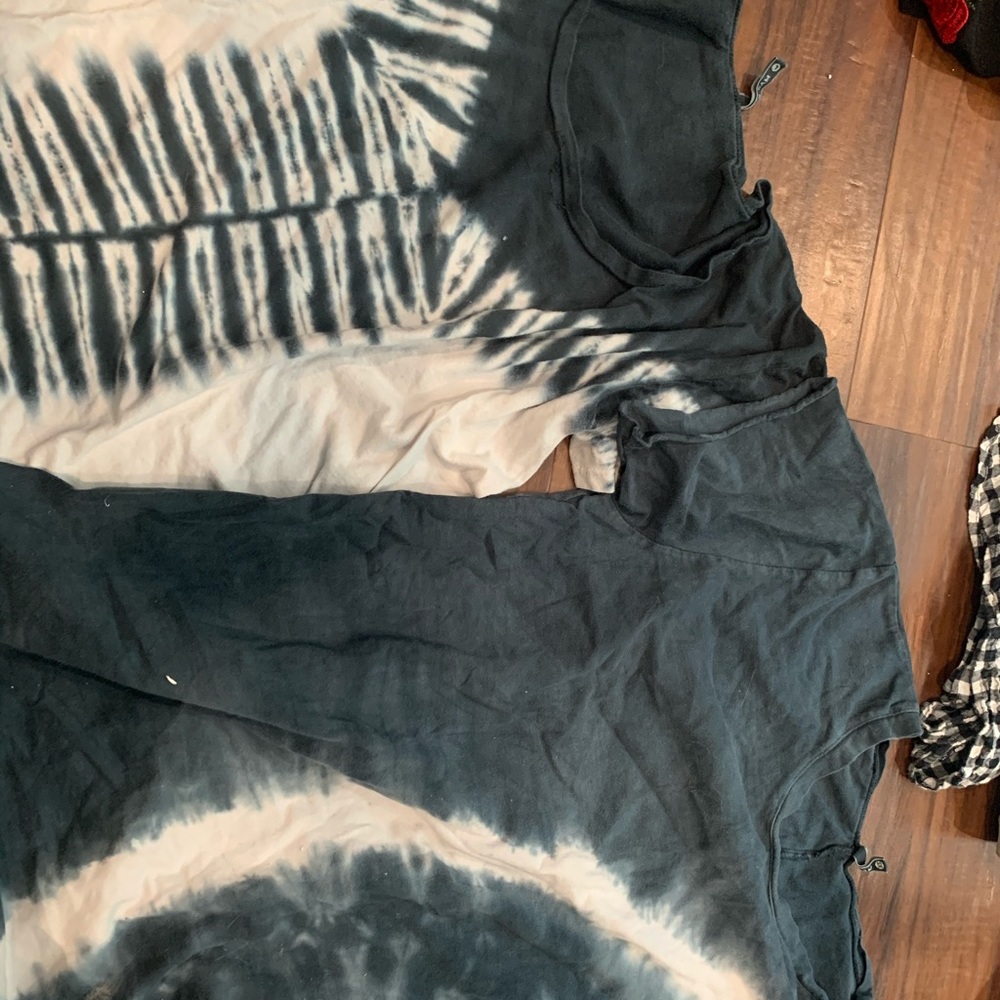 TWO TIE DYE LF EMMA AND SAM T SHIRTS